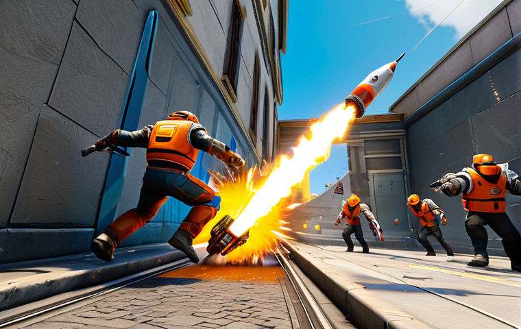 **

"Dynamic action shot of Brock launching a rocket from a safe position behind a wall on the Volt map. Other Brawlers in the background clash for control of the ball in the central zone. Vivid colors, high-energy, strategy game aesthetic. Safe for work, appropriate content, fully clothed, family-friendly, professional digital art."

**