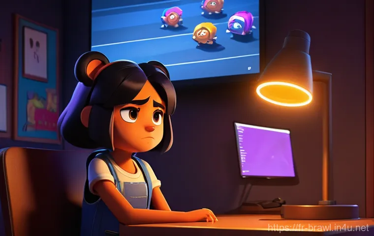 브롤스타즈 매칭 시스템 꿀팁 - **Prompt:** A dynamic, action-packed scene featuring three diverse Brawl Stars characters (Brawlers)...